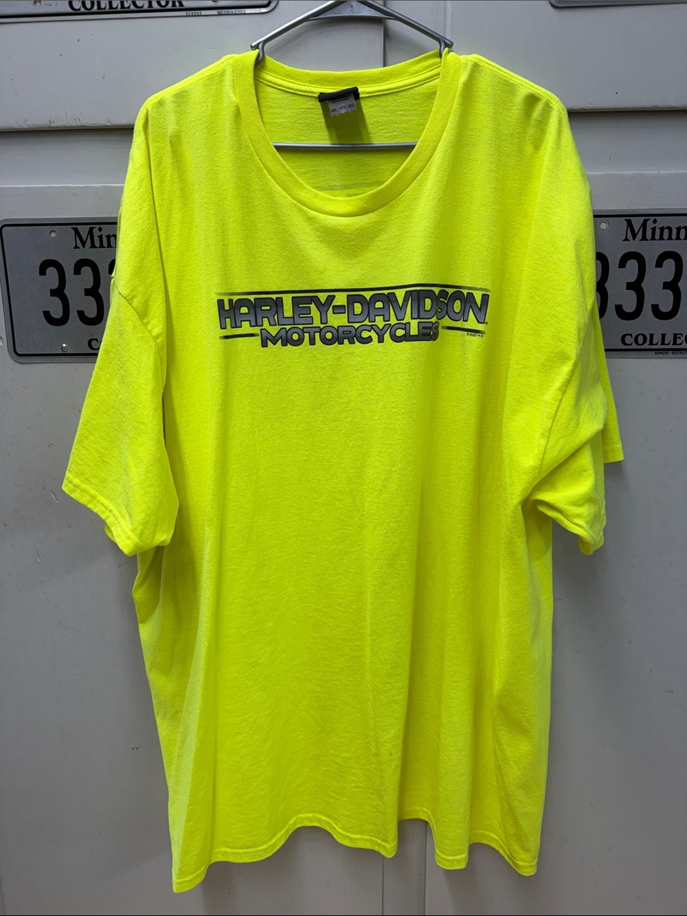 Harley-Davidson Neon Yellow Short-Sleeve Logo Tee